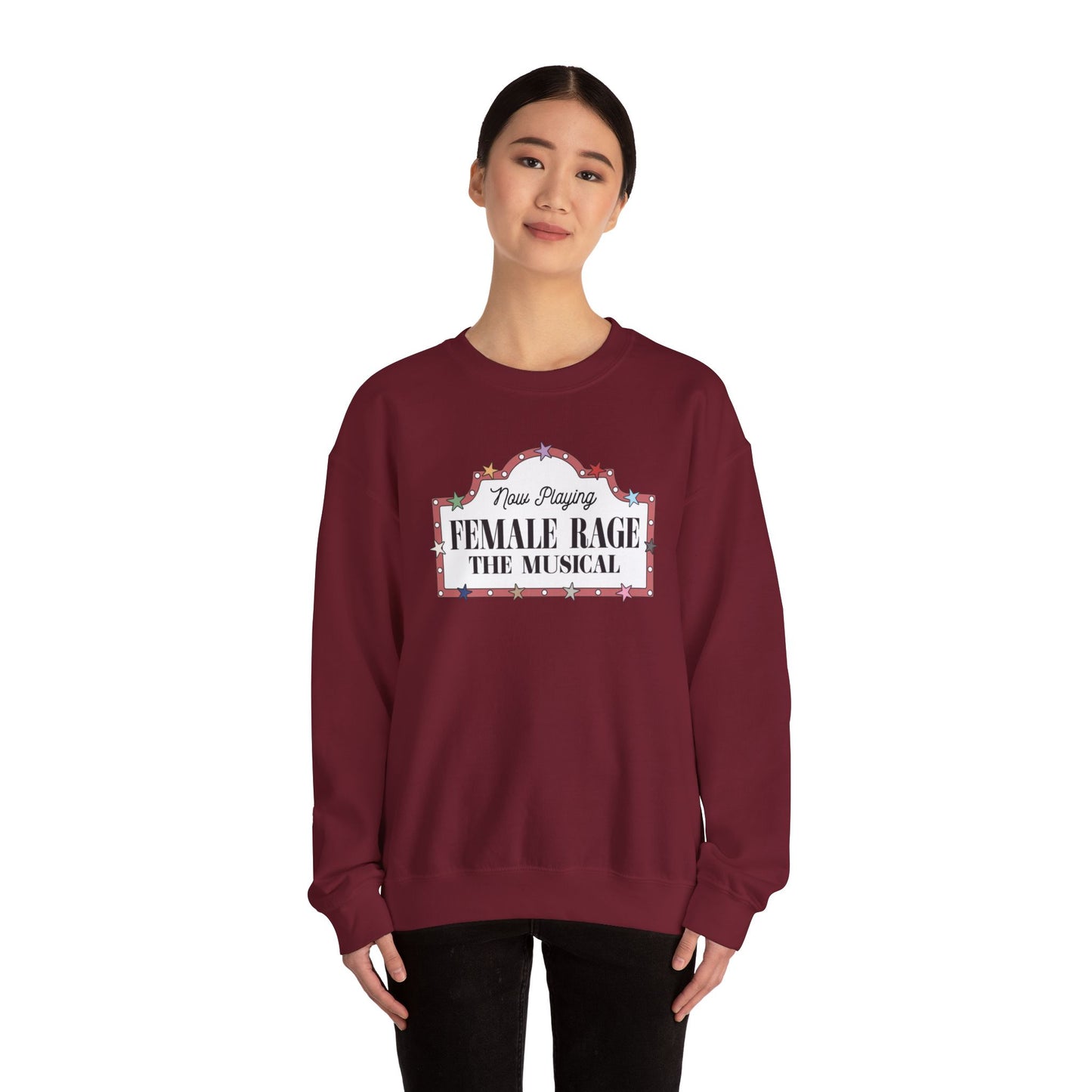 Female Rage: The Musical Soft Crewneck Sweatshirt