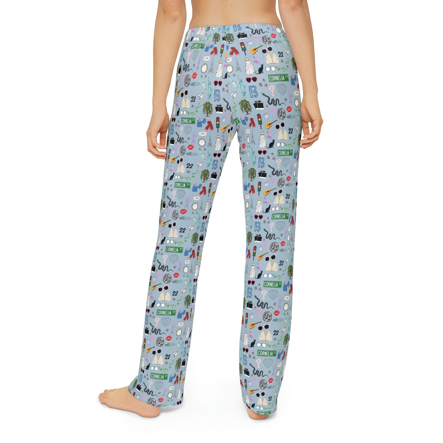 Iconic Eras Kids Pajama Pants - 1989 Blue