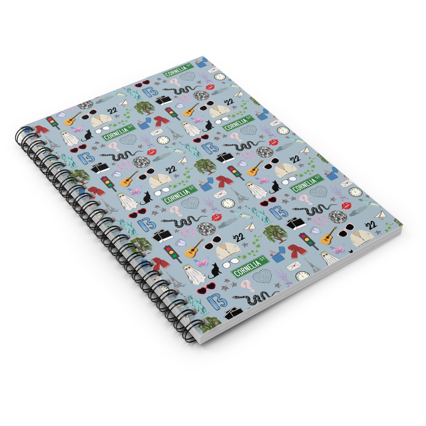 Iconic Eras Notebook - 1989 Blue