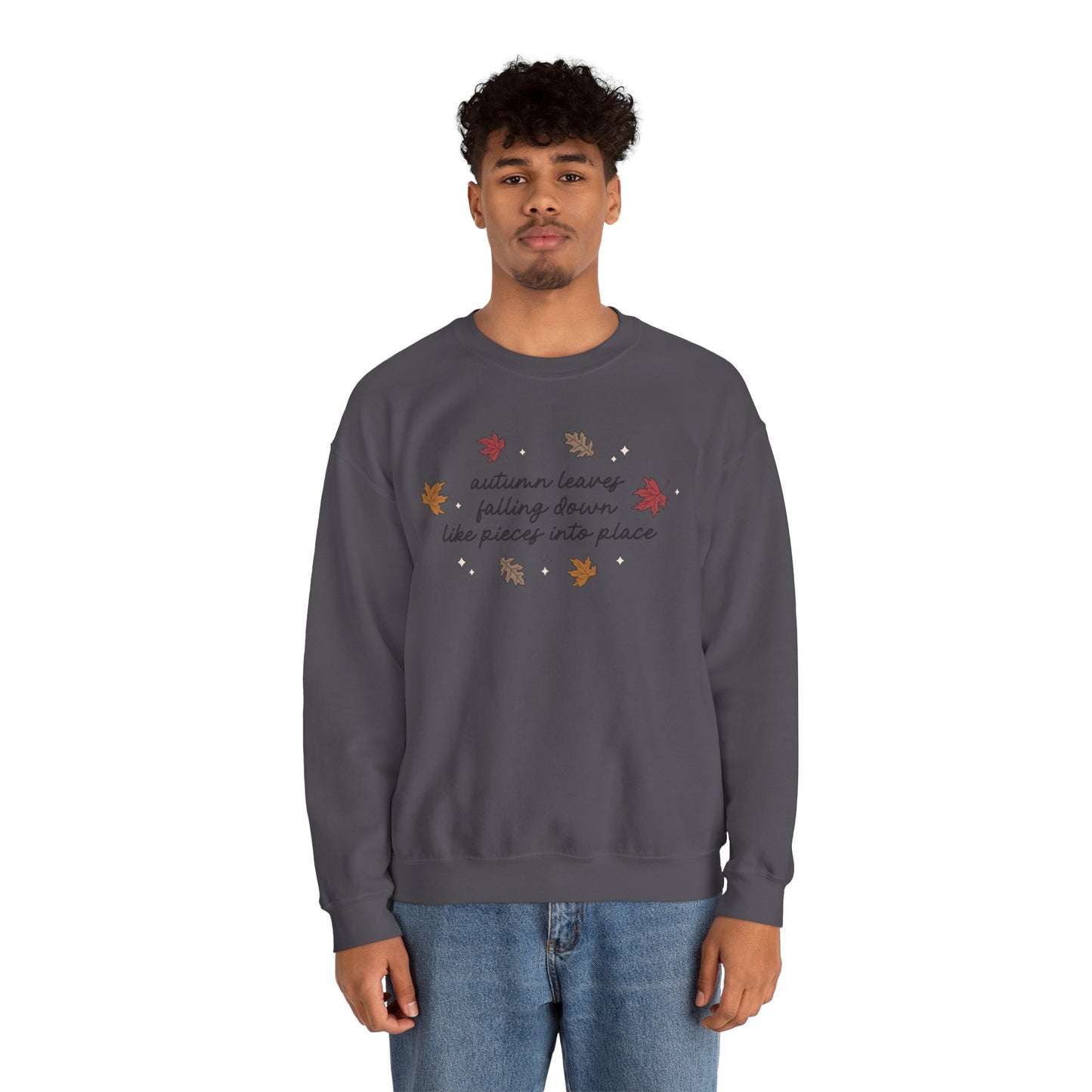 Autumn Leaves Soft Crewneck Sweatshirt