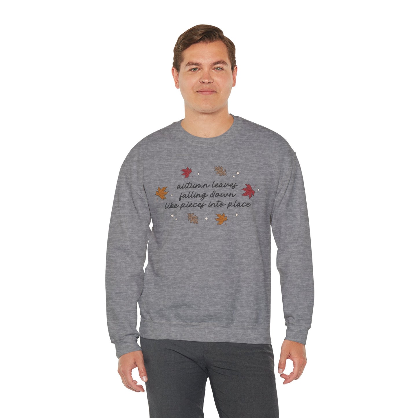 Autumn Leaves Soft Crewneck Sweatshirt