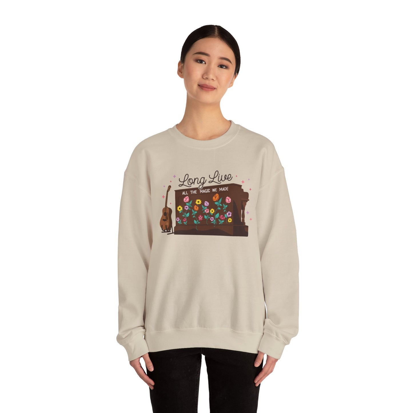 Acoustic Set Eras Crewneck Sweatshirt
