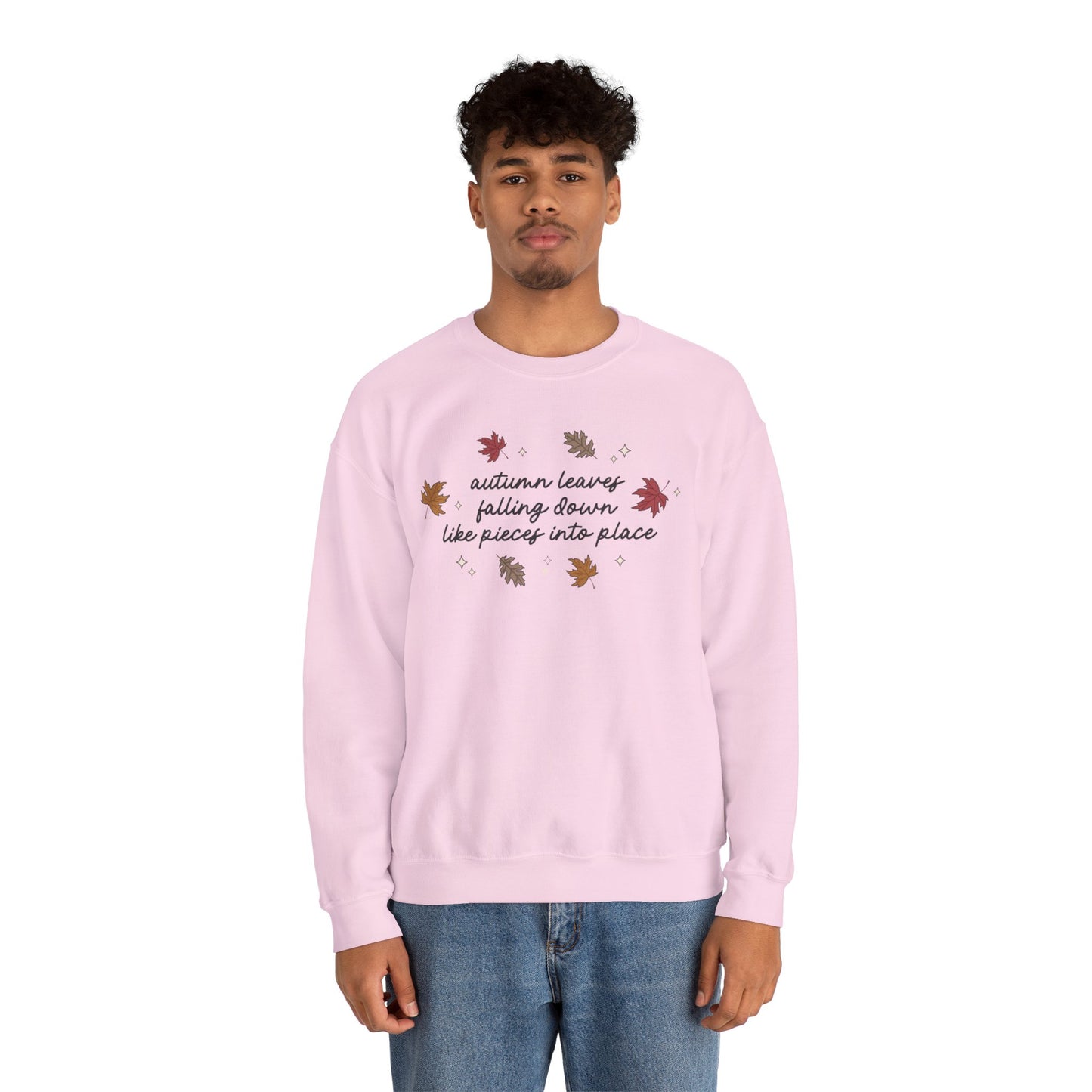 Autumn Leaves Soft Crewneck Sweatshirt