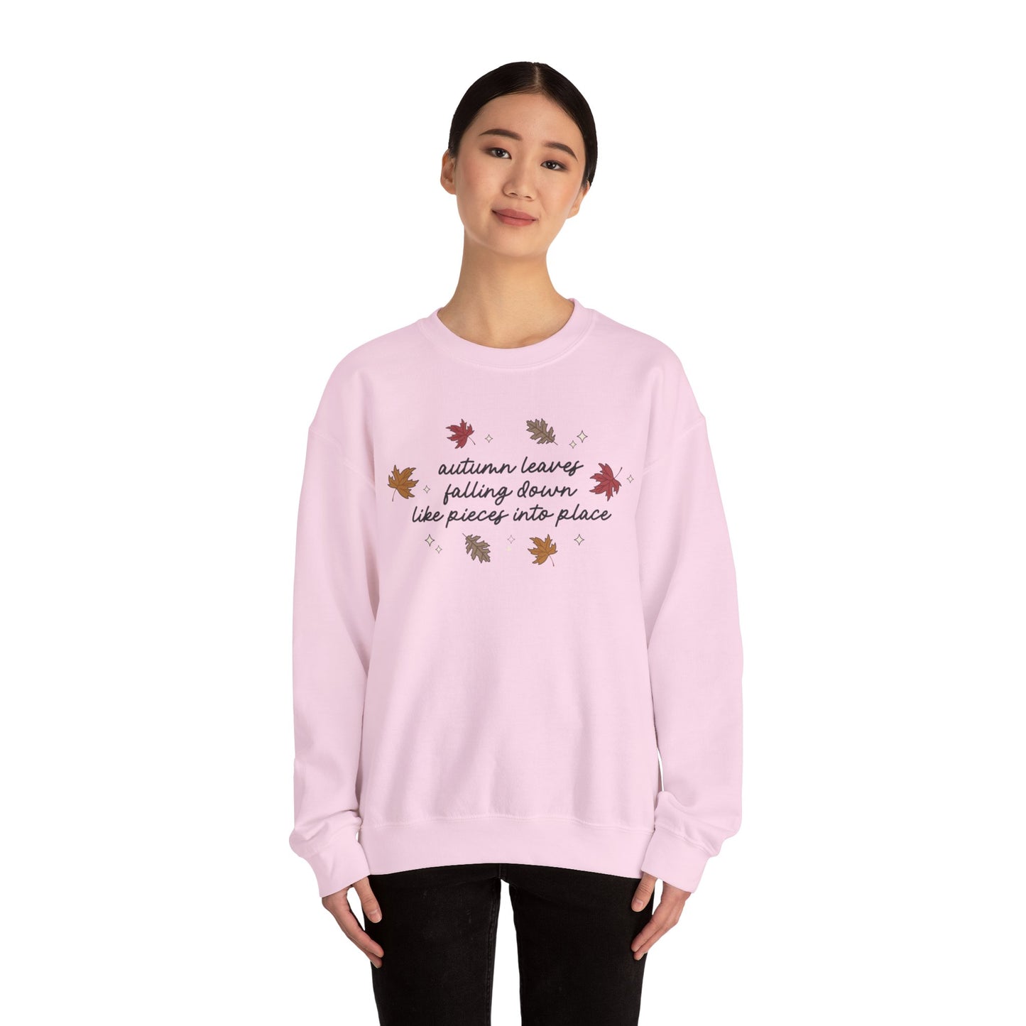 Autumn Leaves Soft Crewneck Sweatshirt