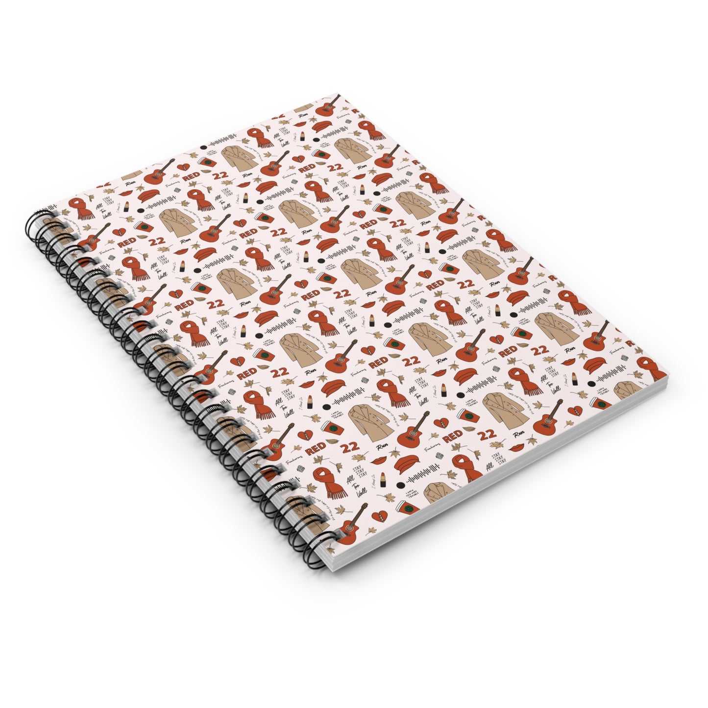 Red Era Spiral Notebook - Ruled Line