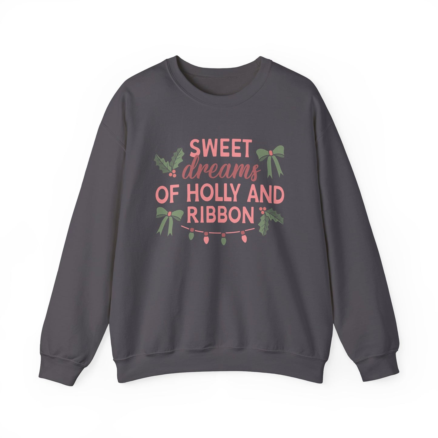 Holly and Ribbon Crewneck Sweatshirt