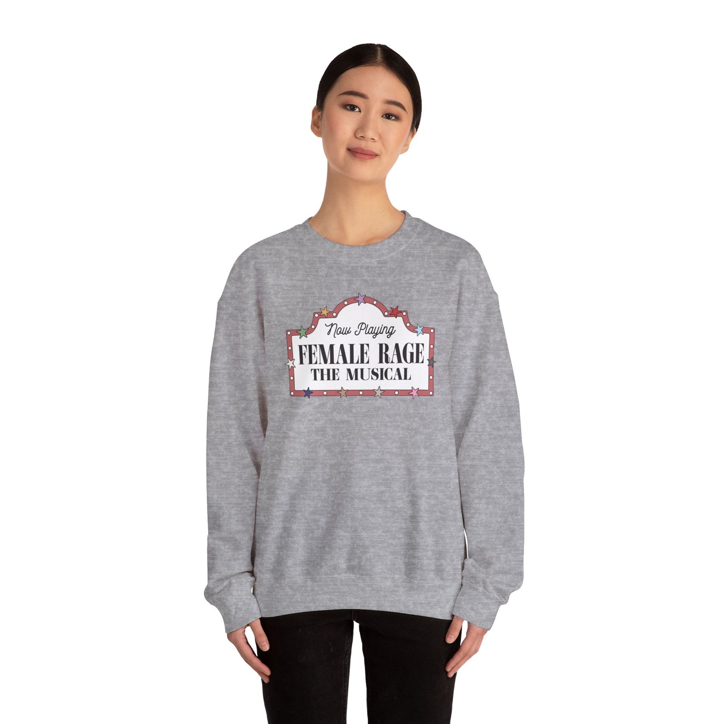 Female Rage: The Musical Soft Crewneck Sweatshirt