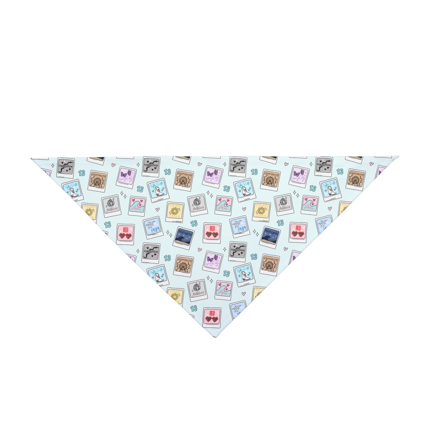 Eras Polaroids Pet Bandana