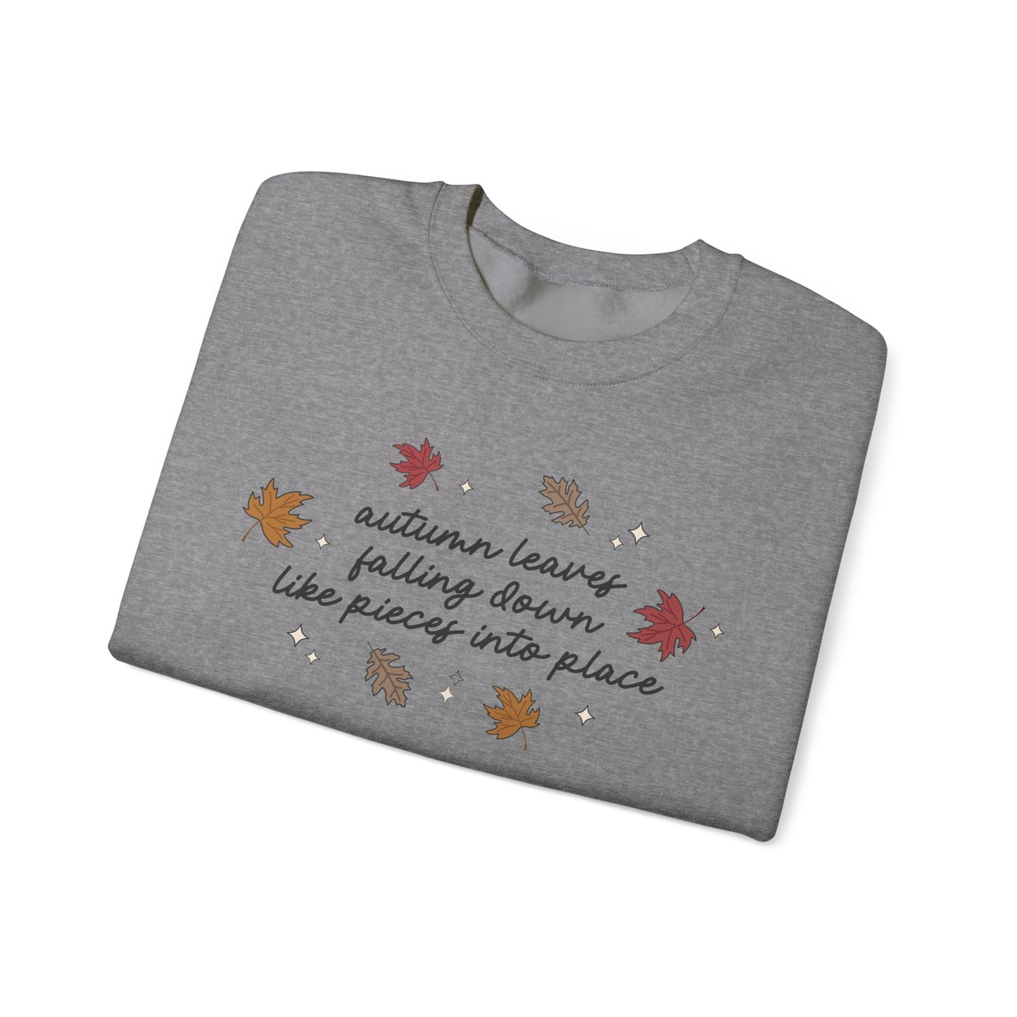 Autumn Leaves Soft Crewneck Sweatshirt