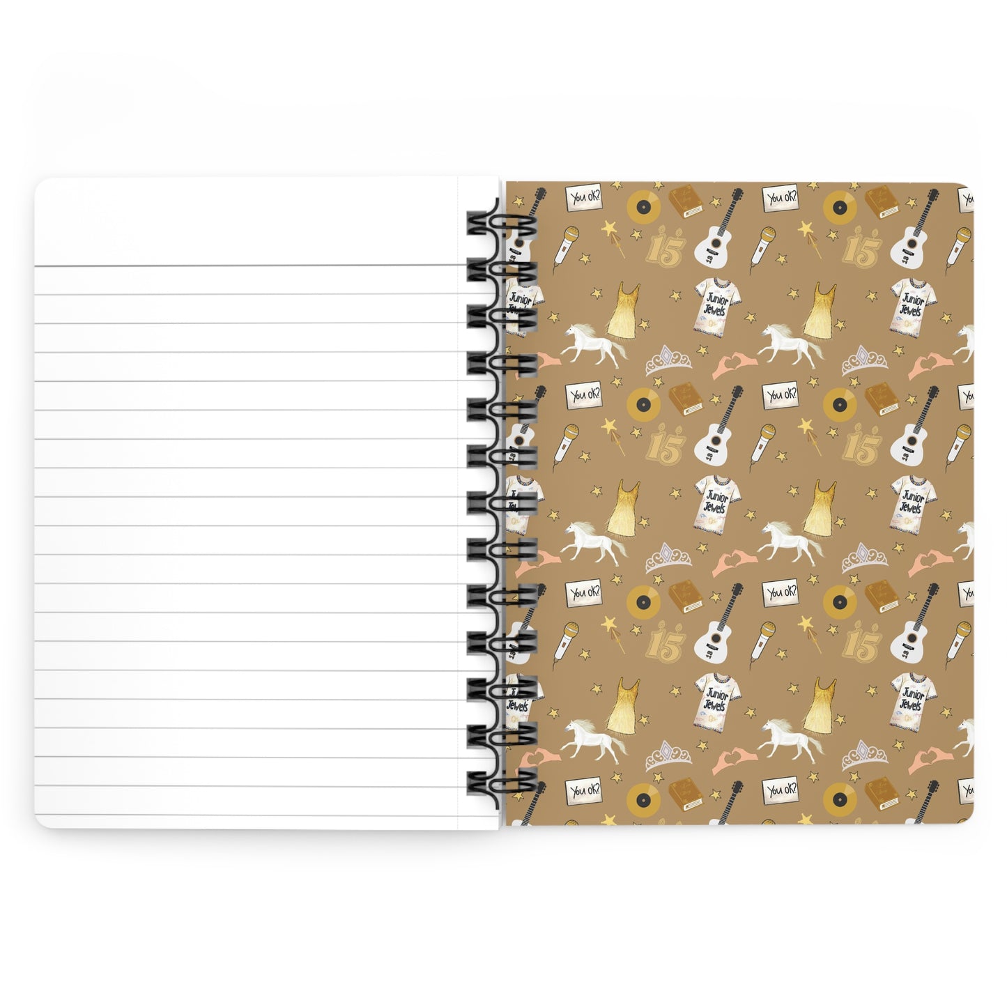 Love Story Spiral Bound Journal