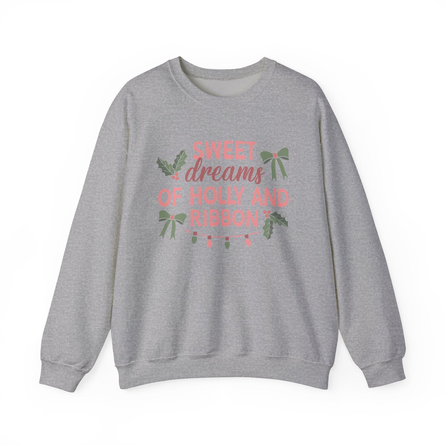 Holly and Ribbon Crewneck Sweatshirt