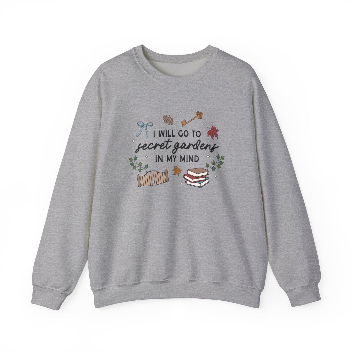 Secret Gardens in My Mind Soft Crewneck Sweatshirt