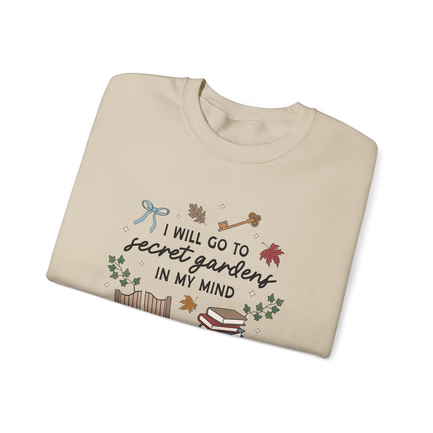Secret Gardens in My Mind Soft Crewneck Sweatshirt