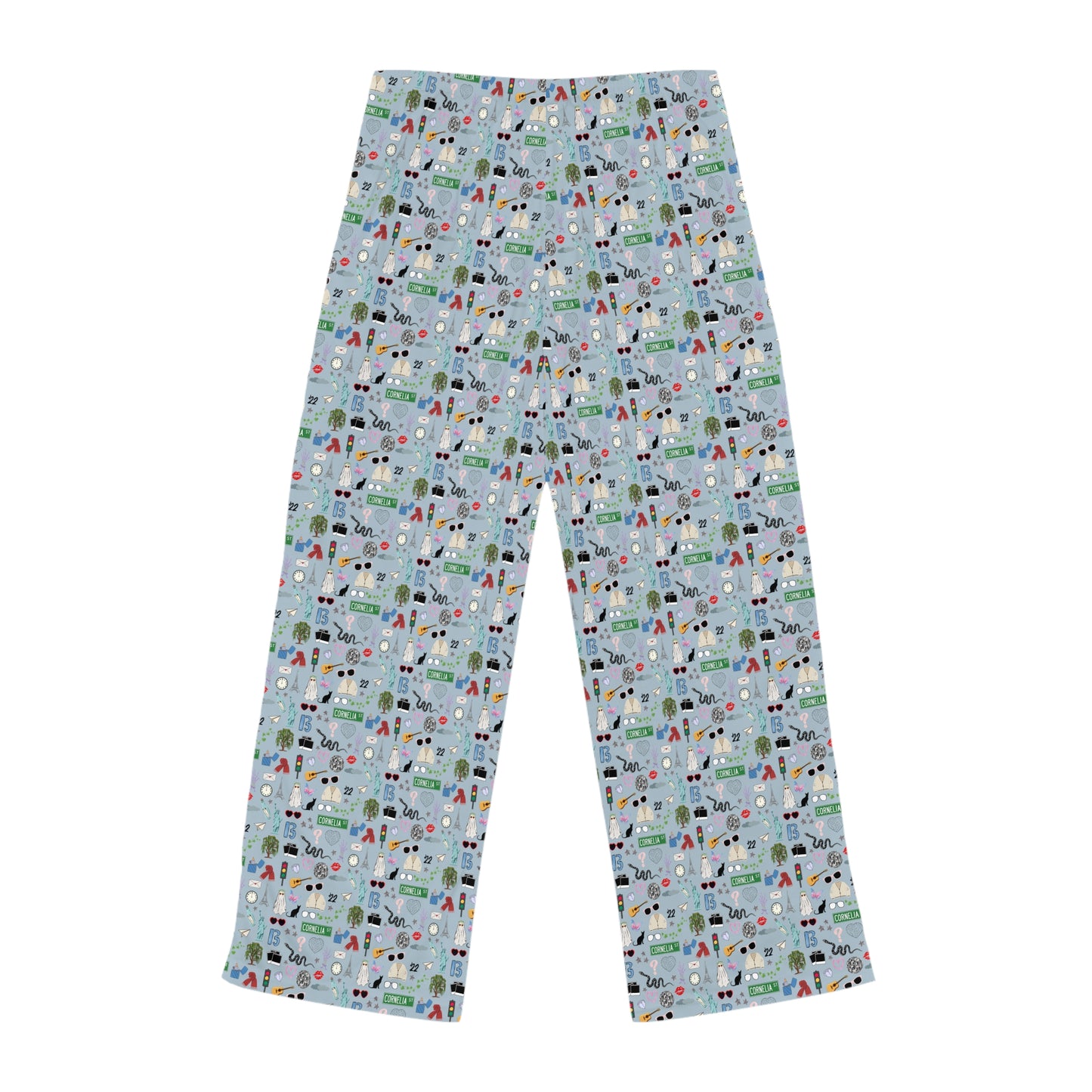 Iconic Eras Women's Pajama Pants - 1989 Blue