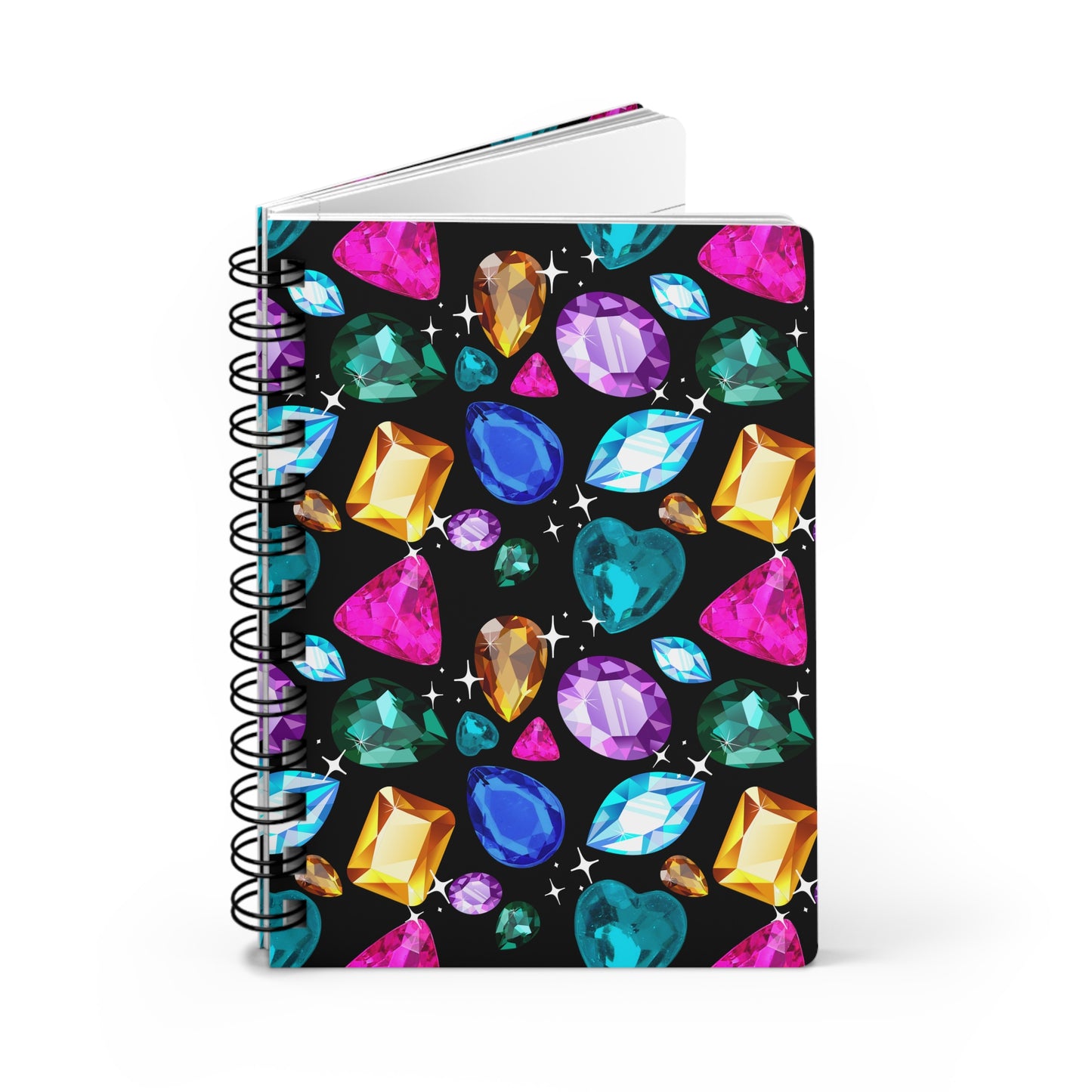 Bejeweled Spiral Bound Journal