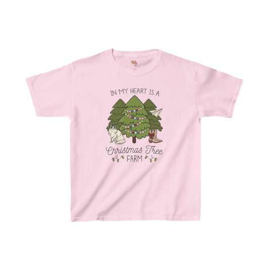 Kids Christmas Tree Farm Tee