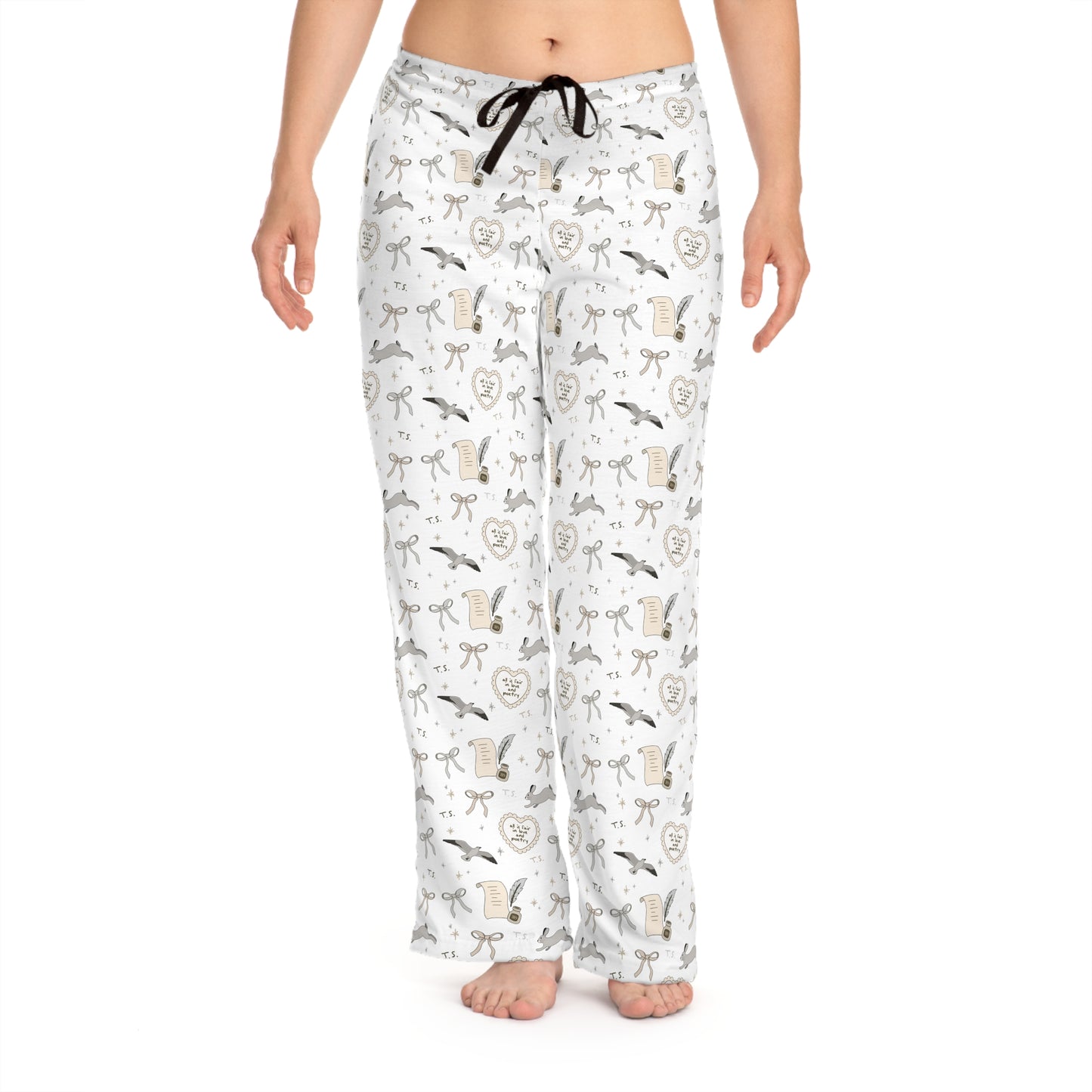 Love and Poetry Women's Pajama Pants