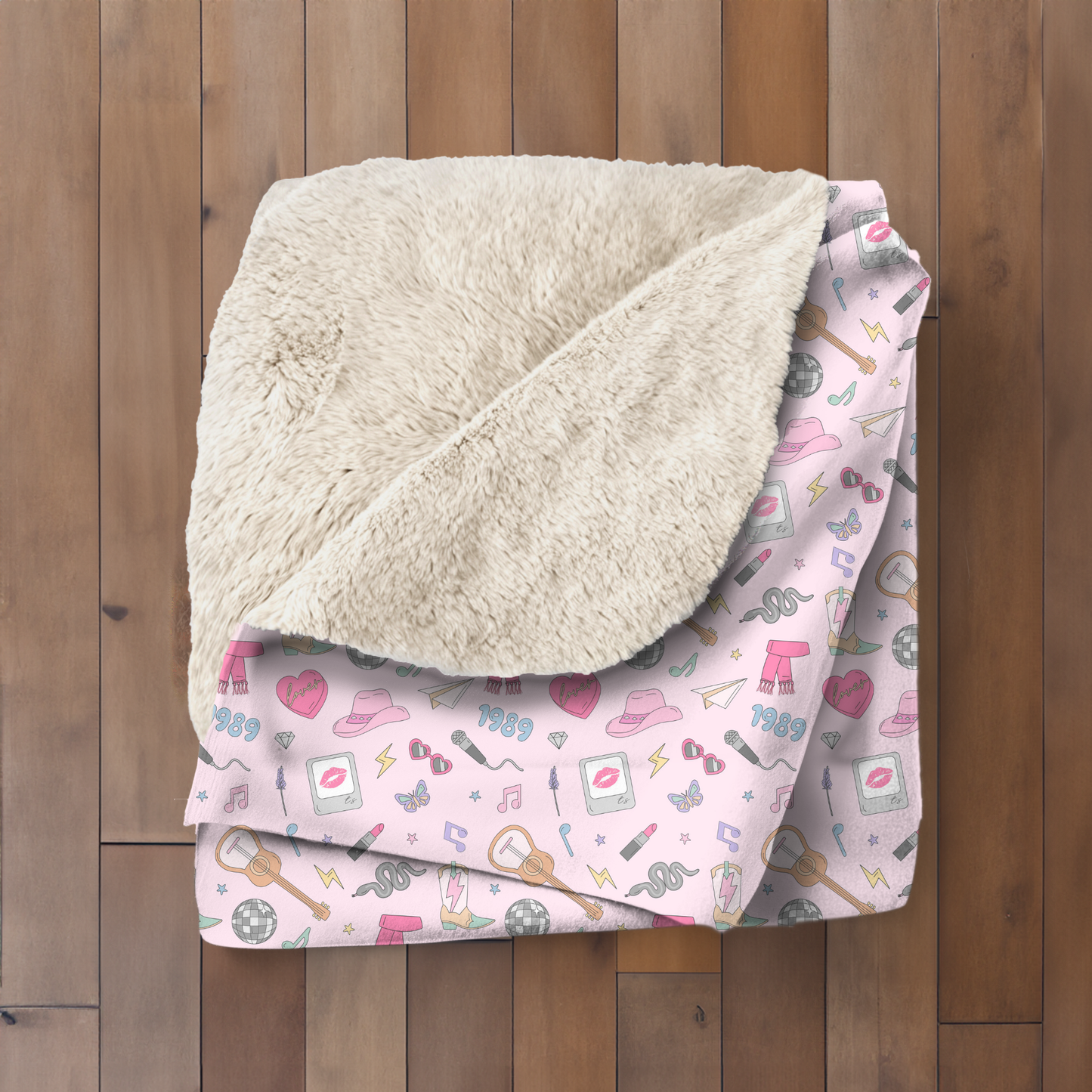 Florida!!! Sherpa Fleece Blanket