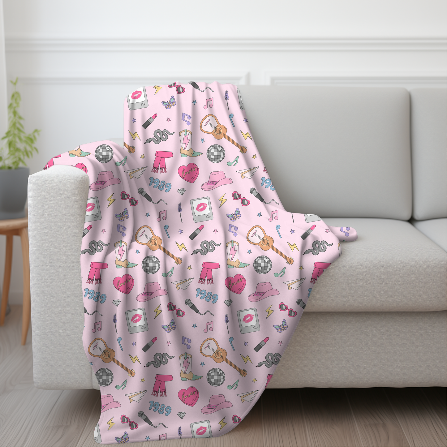 Florida!!! Sherpa Fleece Blanket