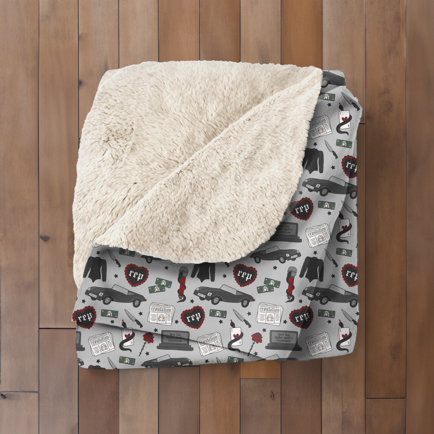 Florida!!! Sherpa Fleece Blanket