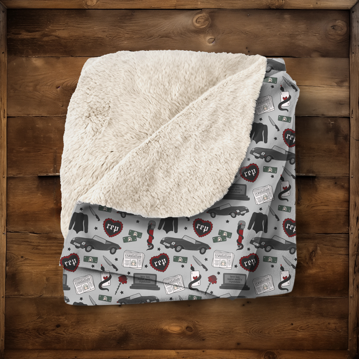 Florida!!! Sherpa Fleece Blanket